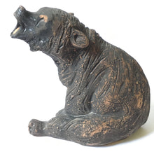 Load image into Gallery viewer, Tilgmans Keramik Sweden ceramic large Bears figurine 1950&#39;s Vintage Swedish figure
