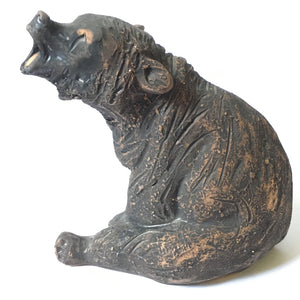 Tilgmans Keramik Sweden ceramic large Bears figurine 1950's Vintage Swedish figure