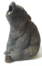 Load image into Gallery viewer, Tilgmans Keramik Sweden ceramic large Bears figurine 1950&#39;s Vintage Swedish figure
