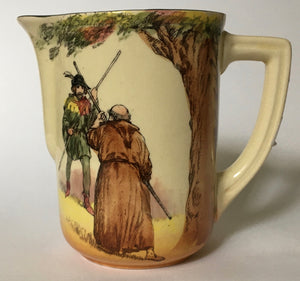 Royal Doulton Under The Greenwood tree - Robin Hood Friar Tuck D 6094 Jug