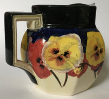 Load image into Gallery viewer, Royal Doulton D 4049 Pansies Pansy Jug 36 Series Ware Art Deco Seriesware

