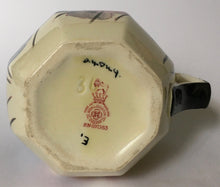Load image into Gallery viewer, Royal Doulton D 4049 Pansies Pansy Jug 36 Series Ware Art Deco Seriesware
