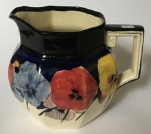 Load image into Gallery viewer, Royal Doulton D 4049 Pansies Pansy Jug 36 Series Ware Art Deco Seriesware
