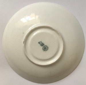 Royal Doulton E 3804 Coaching scenes Trio Yellow & Red Door Bone China 1920s-  Rare series ware