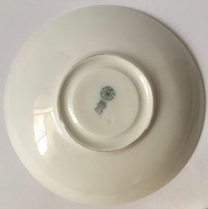 Doulton E 3804 Coaching scenes Trio  Red Door Bone China 1920s -  Rare series ware