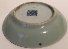 Load image into Gallery viewer, 19th Century Celadon ware small plate - Chinese export Porcelain Blue &amp; White mid 19th century - Antique China
