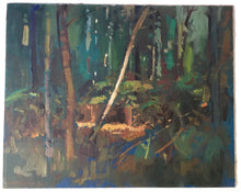 Load image into Gallery viewer, Piet VAN HEERDEN (1917-1991) Woodland oil on canvas on board (LISTED SOUTH AFRICAN ARTIST)
