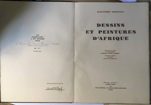 ALEXANDRE IACOVLEFF 1er mai 1927 "Dessins et peintures d'Afrique, exécutés au cours de l'Expédition" Complete Portfolio of 50 Prints  artist