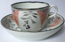 Load image into Gallery viewer, Antique English Cup &amp; Saucer / tea Bowl c.1810 Possibly Thomas Wolfe Factory Z
