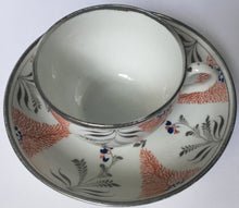 Load image into Gallery viewer, Antique English Cup &amp; Saucer / tea Bowl c.1810 Possibly Thomas Wolfe Factory Z
