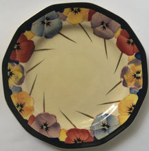 Load image into Gallery viewer, Royal Doulton D 4049 Pansies Pansy Side Plate - Seriesware Art Deco
