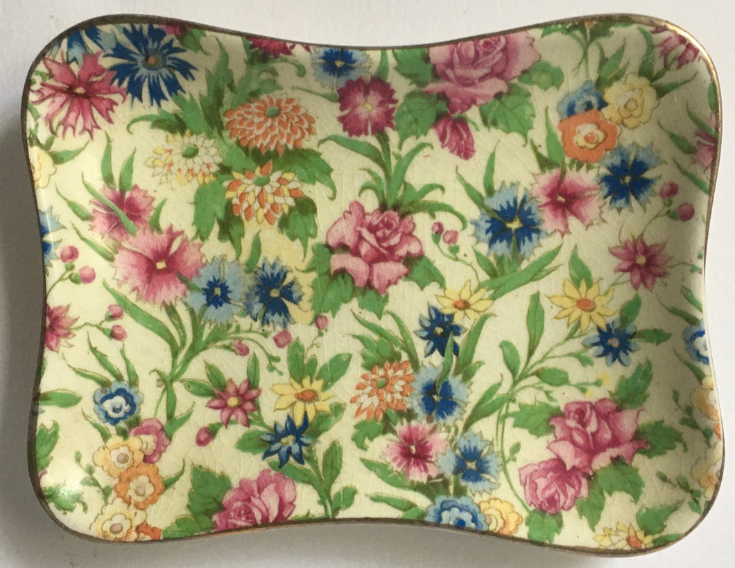 Royal Winton Grimwades Chintz Pin Tray  - Made in England - Grim wades