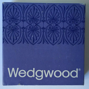 WEDGWOOD Sage Green Jasperware ashtray in box -  cameo decorated bisque porcelain