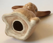 Load image into Gallery viewer, Sylvac lop ear eared rabbit shape number 1302 beige glaze Made in England
