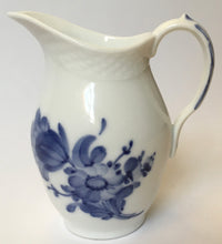 Load image into Gallery viewer, Royal Copenhagen Denmark 8026 &#39;Blue Flower Braided&#39; jug Blue and white porcelain
