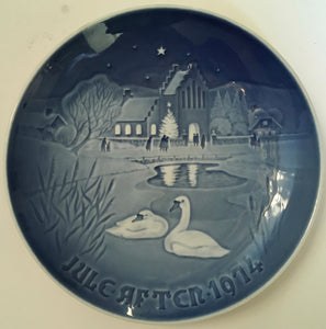 Copenhagen Porcelain B&G Bing & Gröndahl Porzellan Jule after 1974 landsbyjul christmas in the village
