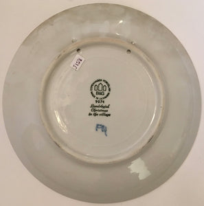 Copenhagen Porcelain B&G Bing & Gröndahl Porzellan Jule after 1974 landsbyjul christmas in the village