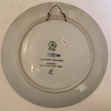 Load image into Gallery viewer, Royal Copenhagen Denmark Kai Lange CHRISTMAS PLATE 1981 Juletraeet Beundres Admiring the christmas tree KL
