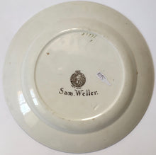 Load image into Gallery viewer, Royal Doulton Dickens Ware D 2973 Sam Weller plate White Background Dickensware
