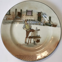 Load image into Gallery viewer, Royal Doulton Dickens Ware D 2973 Sam Weller plate White Background Dickensware
