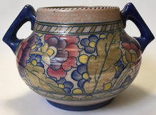 Load image into Gallery viewer, Charlotte Rhead Tubelined hand painted &quot;Byzantine&quot; Two Handle Vase Art Deco Rare pattern
