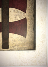 Load image into Gallery viewer, Hannes HARRS (1927-2006) Abstract composition in colour Edition 33/105 1983 Original Signed Print (South African Artist)
