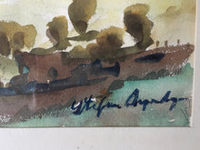 Load image into Gallery viewer, Stefan AMPENBERGER (1908-1983) Landscape scene (South African) Watercolour

