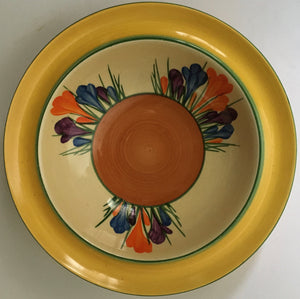 Clarice Cliff CROCUS Bizarre hand painted Newport Pottery England 1930s ART DECO Ceramics