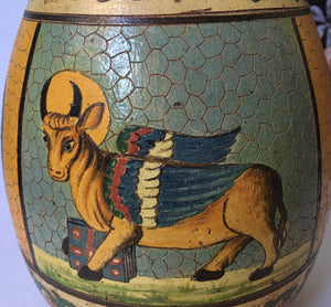 Montopoli Arno Italia LEDA 154 Italian pottery Vase Mid century modern design Made in Italy