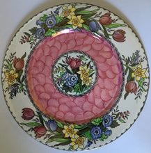 Load image into Gallery viewer, Maling Luster Cabinet Plate Pattern 6525 c.1930s Newcastle stoke-on-trent
