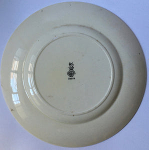 Royal Doulton "The Admiral" rack plate from "The Professionals" series D 6278