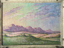 Load image into Gallery viewer, James Vicary THACKWRAY (1919-1994) (South African) Original oil painting on board Landscape - early Signature
