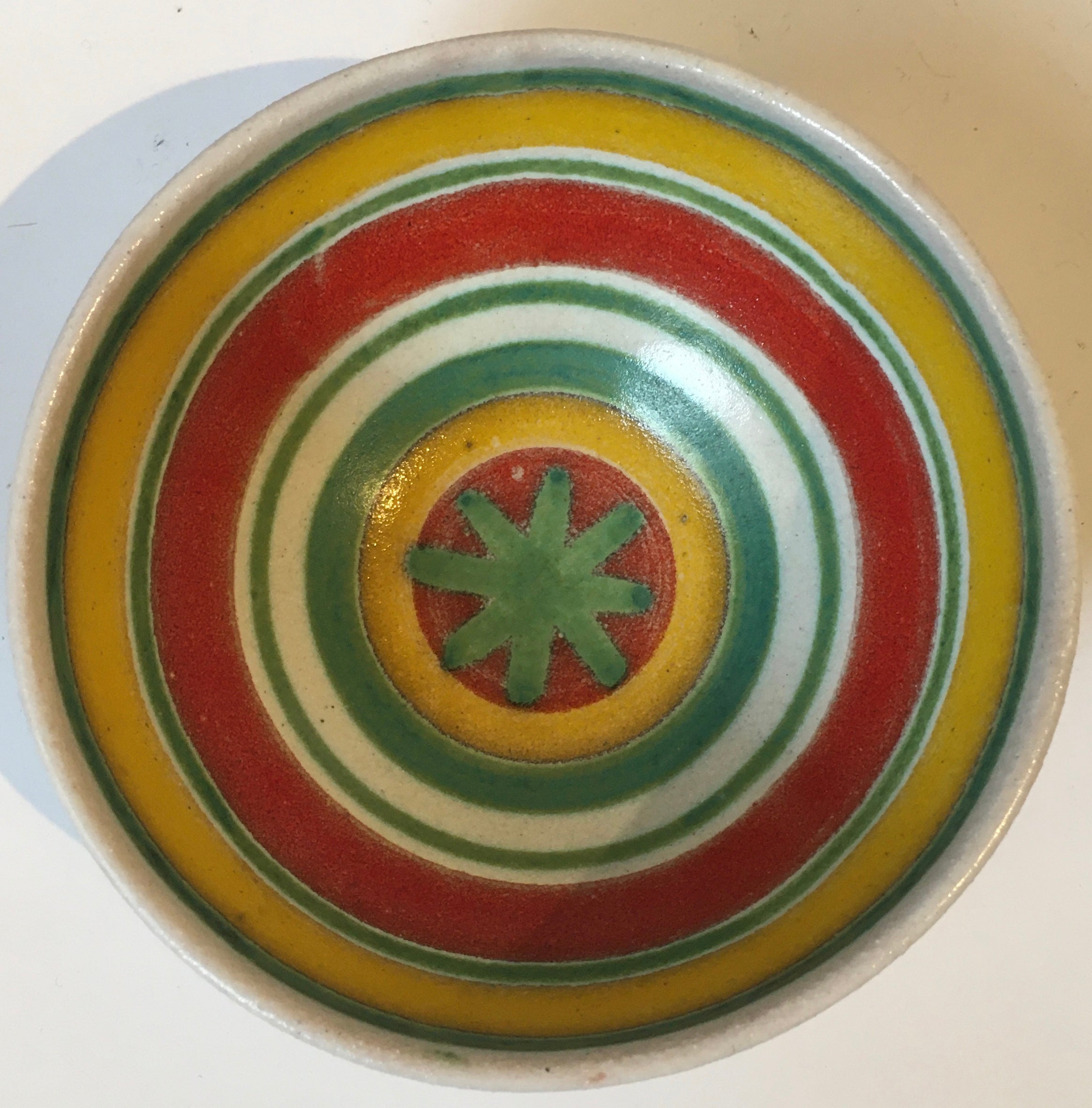 Desimone Italy, Hand Painted pottery bowl - Ceramiche De Simone