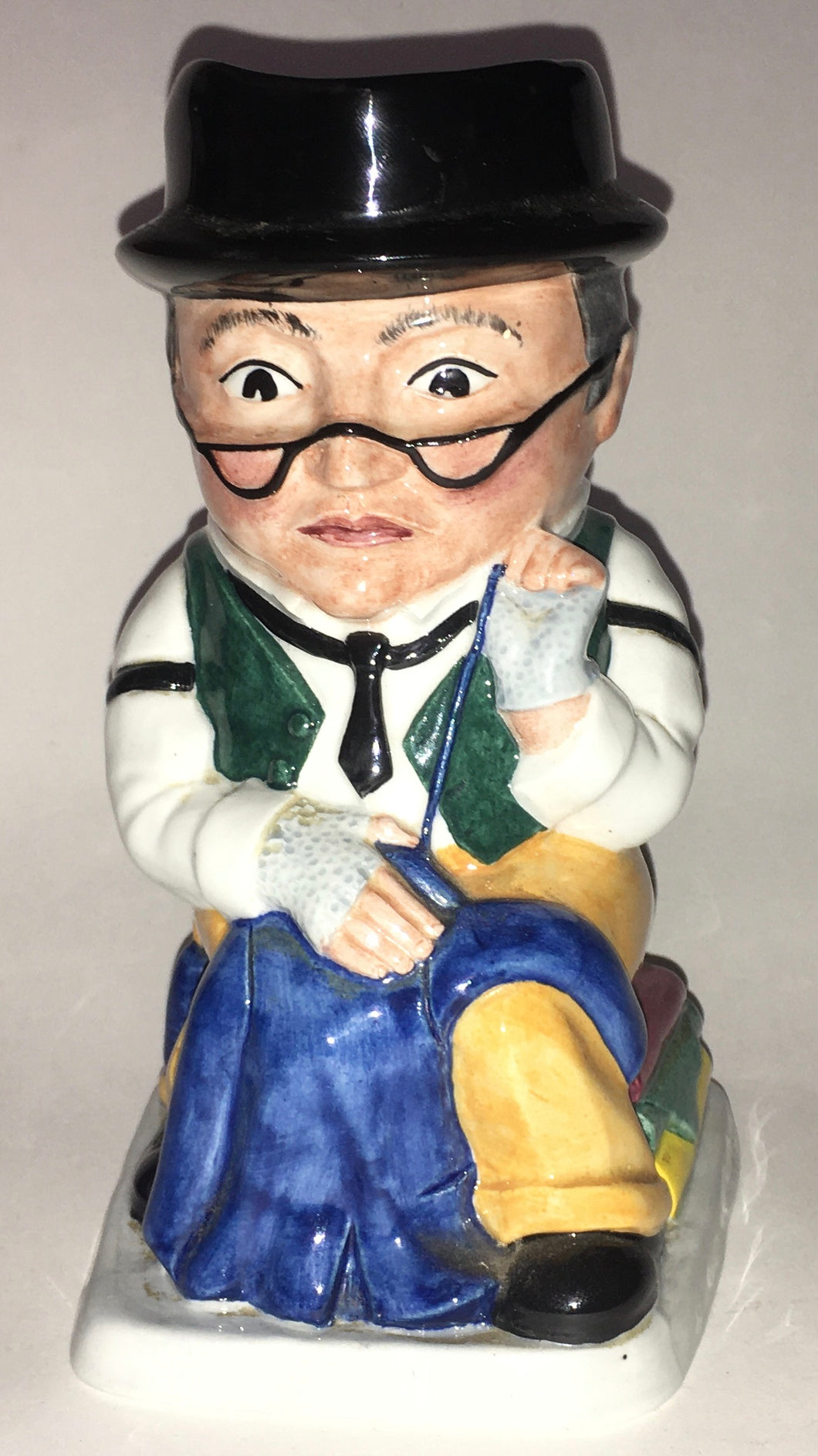 Staffordshire Fine ceramics England TAILOR Hand Painted 702 Toby Jug Character