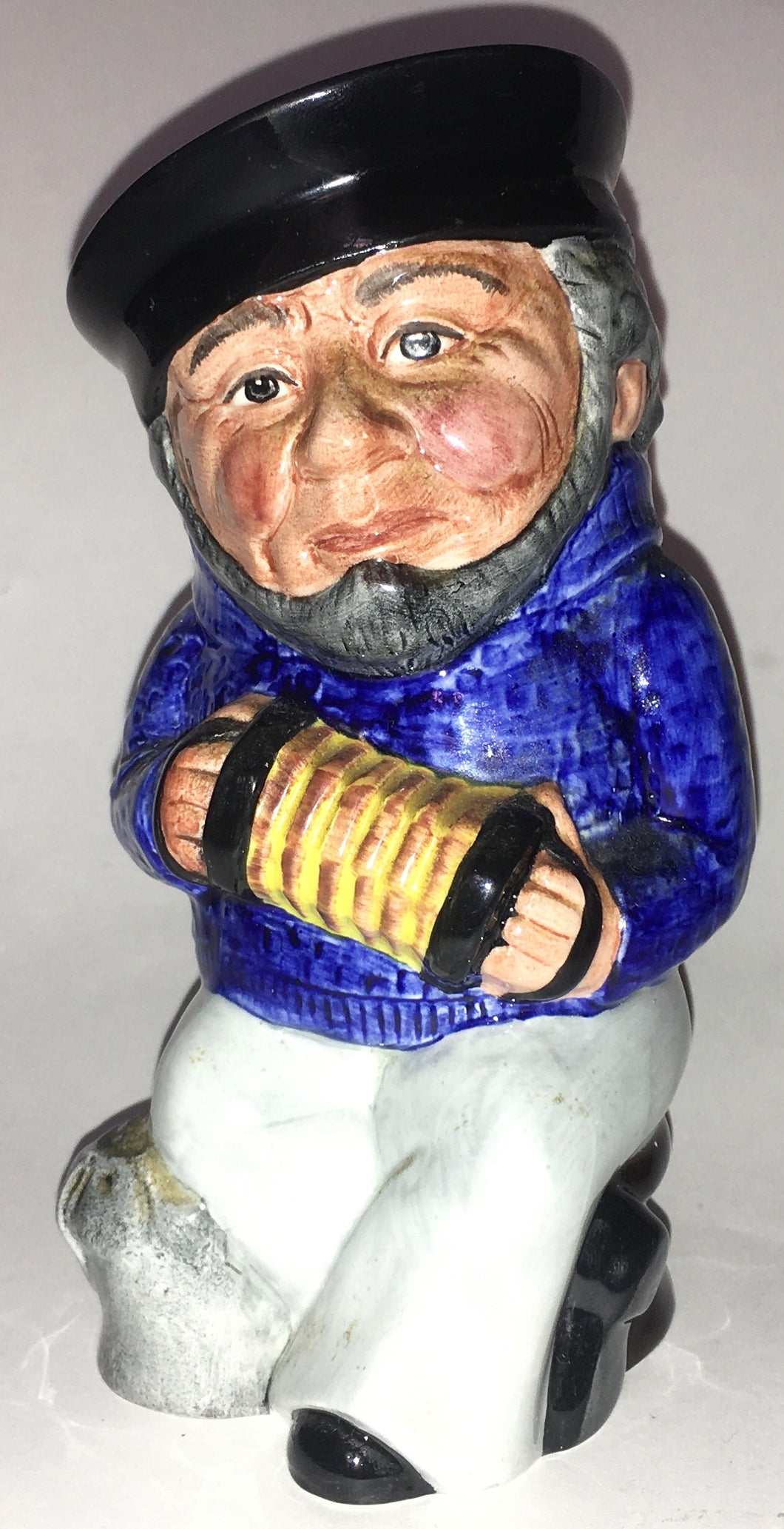 Staffordshire Fine ceramics England SAILOR Hand Painted 704 Toby Jug Character