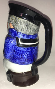 Staffordshire Fine ceramics England SAILOR Hand Painted 704 Toby Jug Character