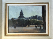Load image into Gallery viewer, Pat SKILLETER (1922)(South African Artist) oil Painting on board &quot;LE CREPUSCULE, PARIS PANTHEON&quot;
