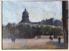 Load image into Gallery viewer, Pat SKILLETER (1922)(South African Artist) oil Painting on board &quot;LE CREPUSCULE, PARIS PANTHEON&quot;
