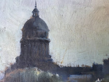 Load image into Gallery viewer, Pat SKILLETER (1922)(South African Artist) oil Painting on board &quot;LE CREPUSCULE, PARIS PANTHEON&quot;
