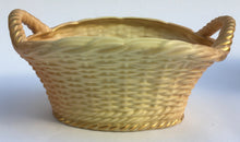 Load image into Gallery viewer, Royal Worcester porcelain Blush Ivory Basket C.1903 Rd.No.44884   2365
