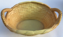 Load image into Gallery viewer, Royal Worcester porcelain Blush Ivory Basket C.1903 Rd.No.44884   2365
