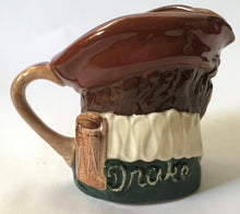 Load image into Gallery viewer, Royal Doulton &quot;Drake&quot; Character / Toby Jug small 8 cm tall
