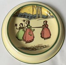 Load image into Gallery viewer, Royal Doulton SPRINGTIME Nurseryware bowl D 3119 - Rare Unusual shape Baby bowl
