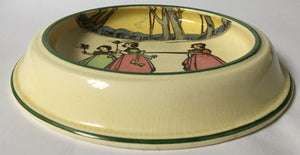 Royal Doulton SPRINGTIME Nurseryware bowl D 3119 - Rare Unusual shape Baby bowl