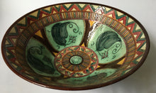 Load image into Gallery viewer, Shorter &amp; Son MABEL LEIGH &#39;Mendoza&#39; Period ware Sgraffito bowl Hand crafted &amp; Painted Art deco

