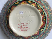 Load image into Gallery viewer, Shorter &amp; Son MABEL LEIGH &#39;Mendoza&#39; Period ware Sgraffito bowl Hand crafted &amp; Painted Art deco
