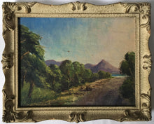 Load image into Gallery viewer, James Vicary THACKWRAY (1919-1994) (South African) Original oil painting on board Landscape - early Signature #2
