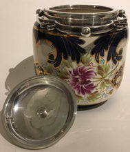 Load image into Gallery viewer, Antique Biscuit Barrel c.1915-32 W. Wood &amp; Co. (W. W. &amp; Co.) Imari Pattern Early 20th Century English Ceramics
