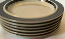 Load image into Gallery viewer, Six Arabia Finland Ruija Troubdour Arabia Ruija Brown side / fish plates. Design : Raija Uosikkinen,  Model/Shape : Ulla Procope

