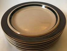 Load image into Gallery viewer, Six Arabia Finland Ruija Troubdour Arabia Ruija Brown side / fish plates. Design : Raija Uosikkinen,  Model/Shape : Ulla Procope

